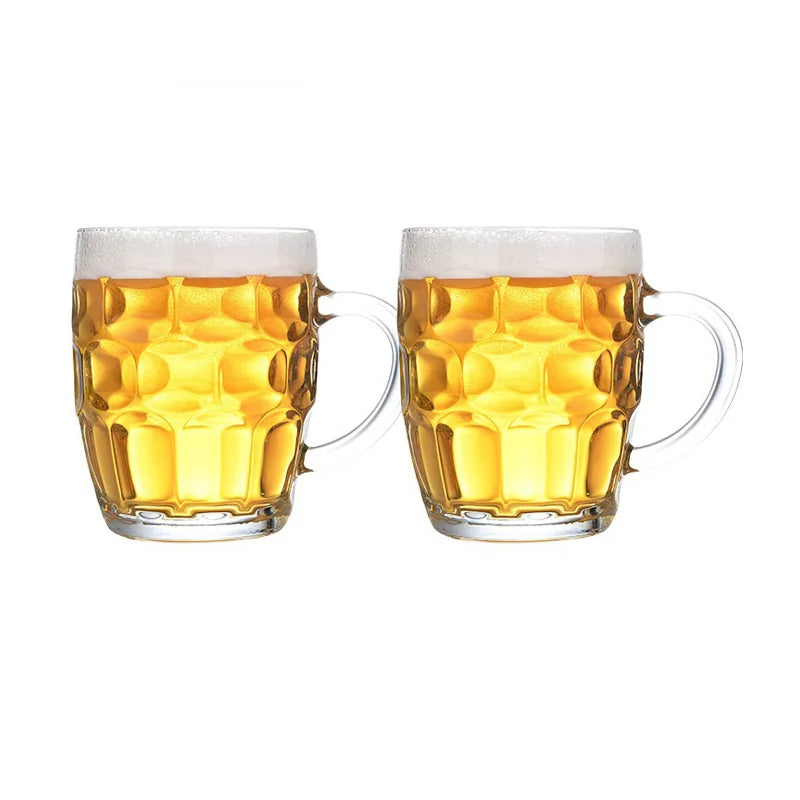 Verre a biere style tasse avec anse