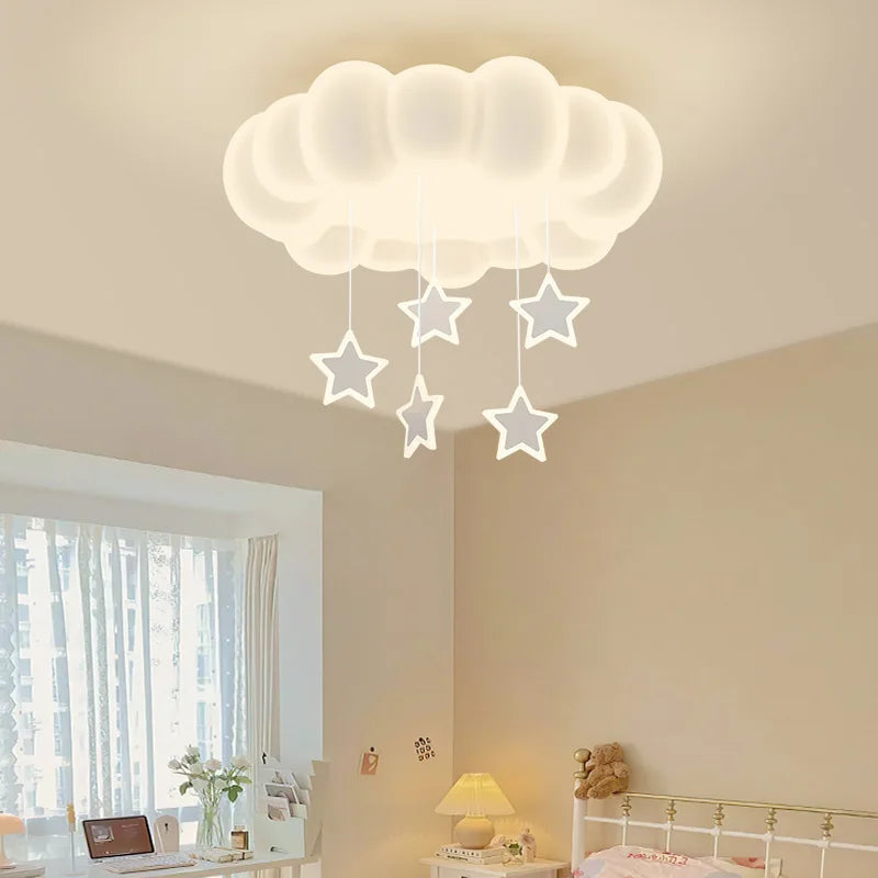 lustre moderne donuts minimaliste avec télécommande gradation