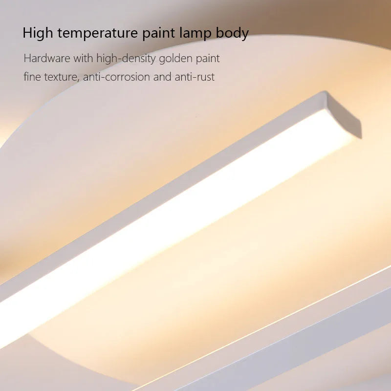 Plafond moderne à LEDs lampes pour salon salle à manger allée chambre vestiaire Lustre intérieur décor à la maison luminaire Lustre - vue 6 sur 9