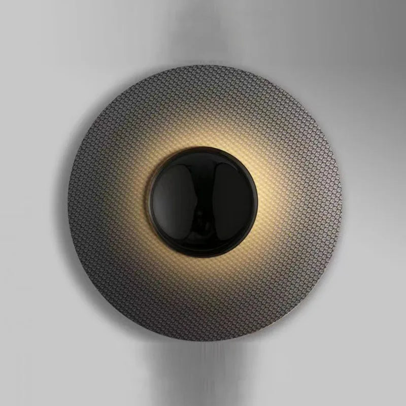 applique murale led circulaire design moderne luminaire décoratif