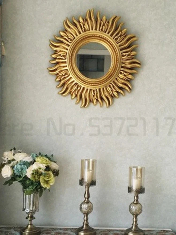 miroir mural décoratif sun apollo art design élégant et unique - vue 7 sur 14