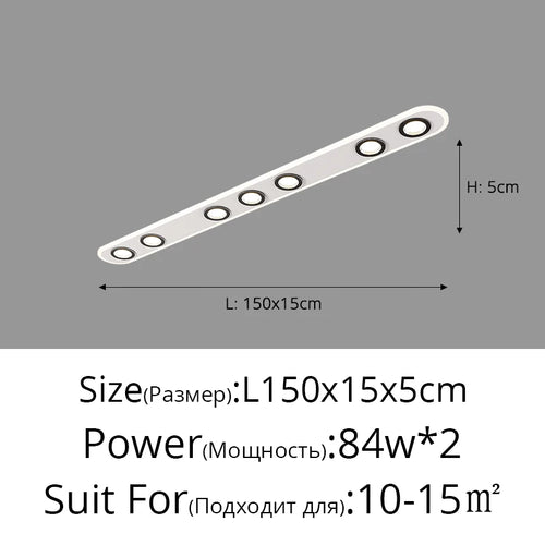 plafonnier led moderne pour décoration intérieure élégante et contemporaine