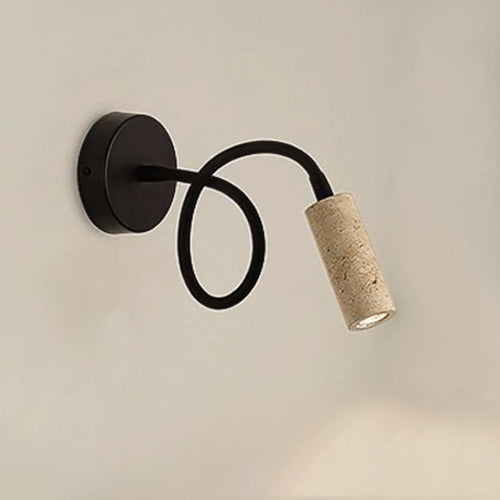 applique murale flexible et créative wabi sabi en marbre