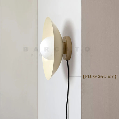 Plafonniers nordiques chambre d'enfants abat-jour en métal coloré 110V 220V Beige rouge G9 lampe moderne pour couloir allée intérieur créatif