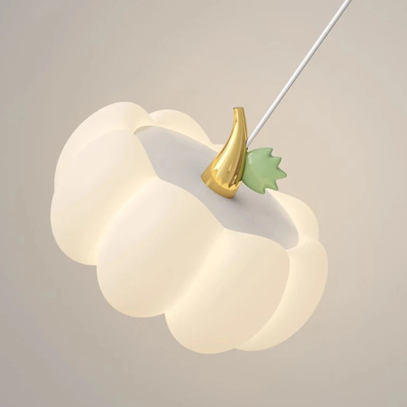 applique murale citrouille pour chambre d'enfant chaleureuse et moderne