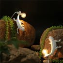 veilleuse lézard nordique lampe décorative moderne à LED