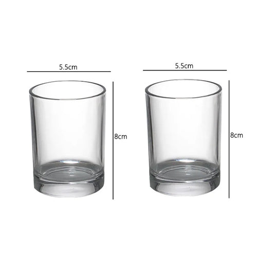 Verres cocktail design épuré résistants chaleur multi capacités