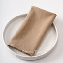 Serviette de table coton lavé lot de 10