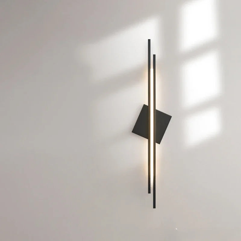 applique murale en cuivre pour décoration murale moderne et éclairage LED - vue 5 sur 12