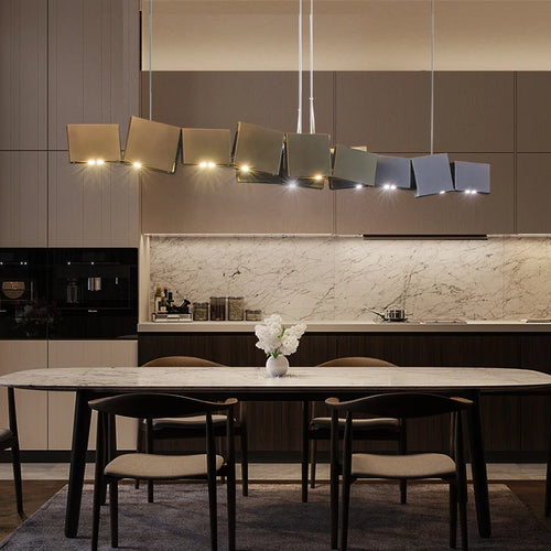 lustre de luxe post-moderne minimaliste pour restaurant