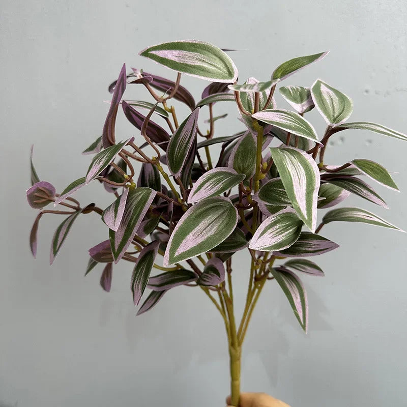 feuilles artificielles en plastique pour décoration florale intérieure - vue 12 sur 15