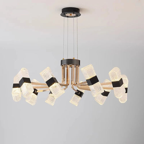 lustre décoratif design éclairage intérieur fantaisie