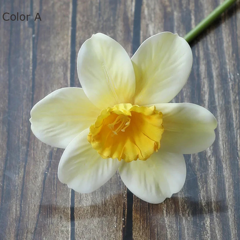 lot de 5 fleurs artificielles pour décoration intérieure et extérieure - vue 6 sur 10
