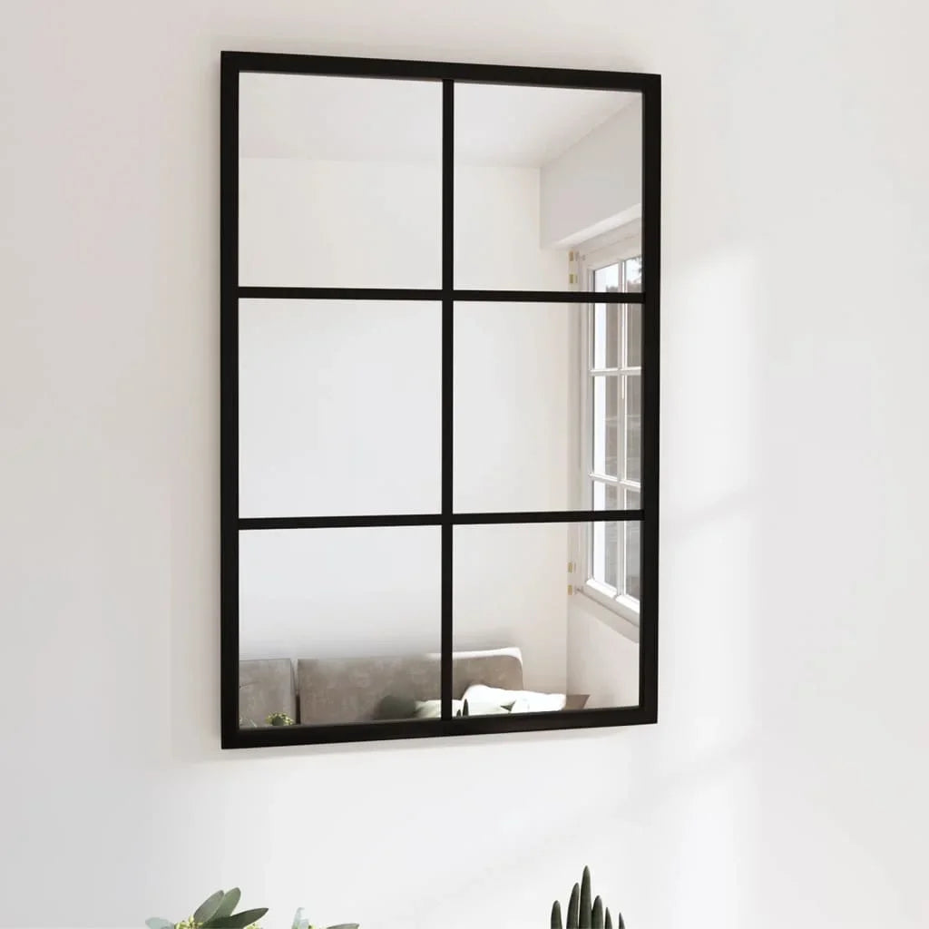 miroir mural en métal pour décoration intérieure moderne - vue 8 sur 7