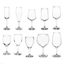 Verres à vin incassables sans pied élégants réutilisables