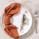 Serviette de table gaze de coton artisanal lot