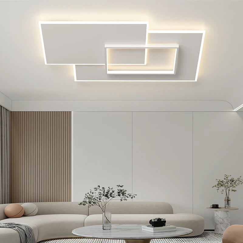 lustre moderne led pour éclairage intérieur et décoration - vue 3 sur 11