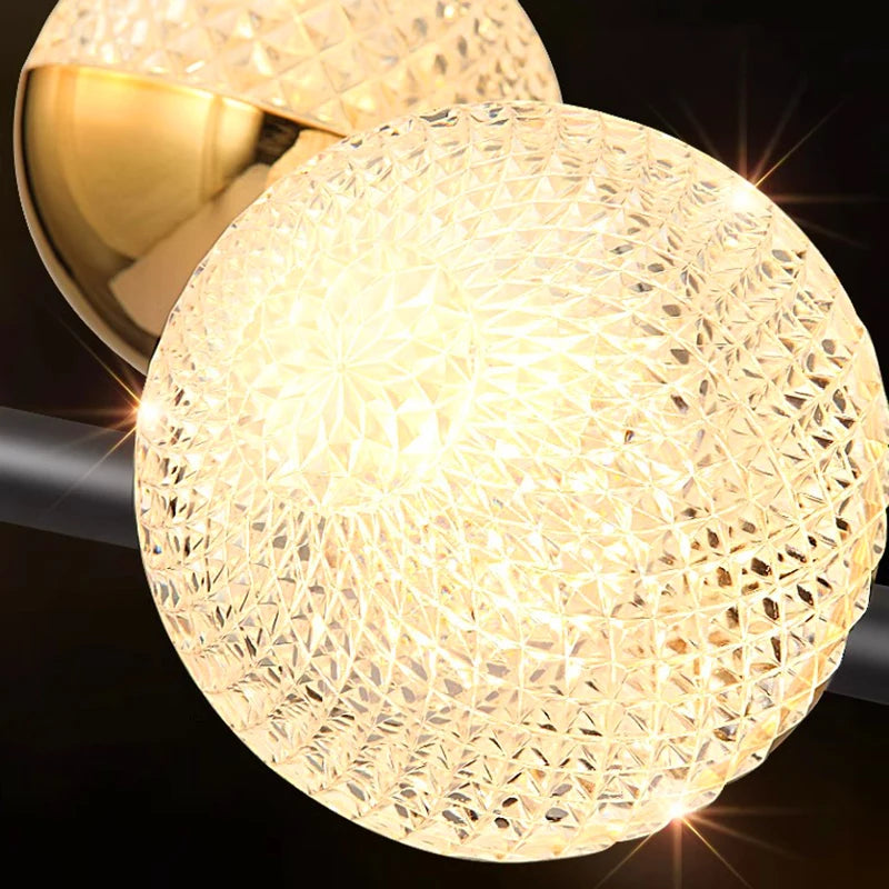 lustre nordique décoratif suspension éclairage intérieur - vue 6 sur 8