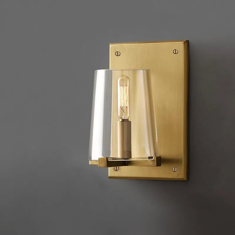 applique murale led en verre pour éclairage intérieur moderne - vue 7 sur 10