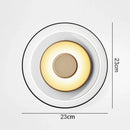 Applique murale intérieure nordique moderne en verre Led bol éclairage salon chevet applique murale couloir escaliers allée balcon décor lampes