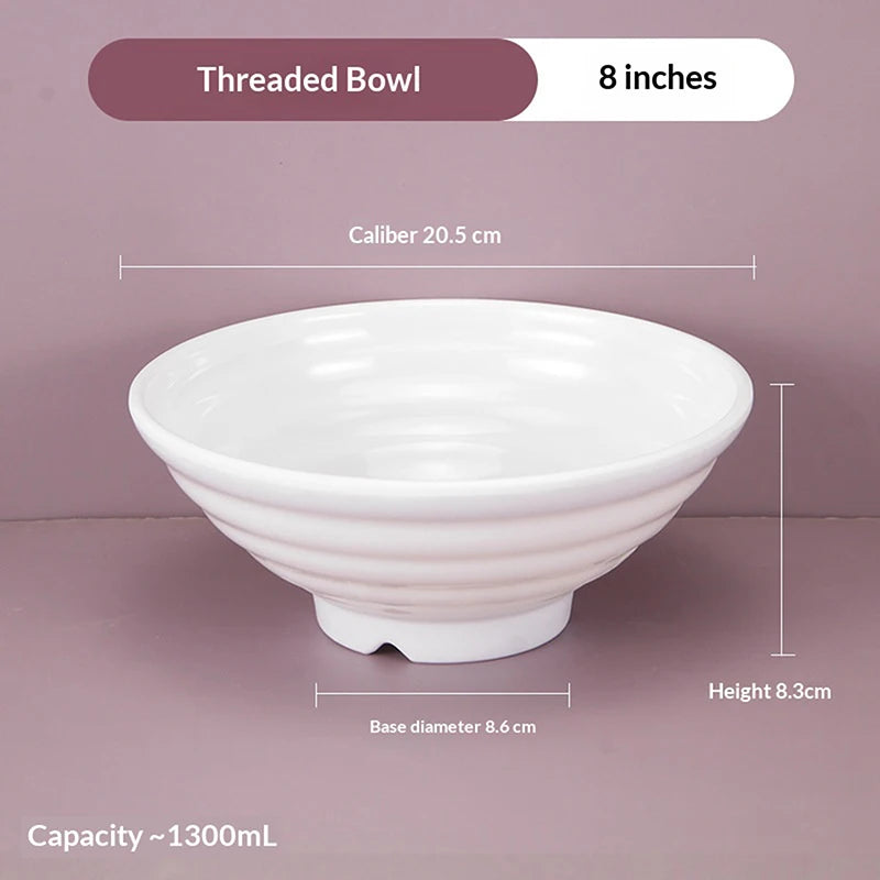 bol ramen melamine epais resistant style japonais cuisine - vue 9 sur 12