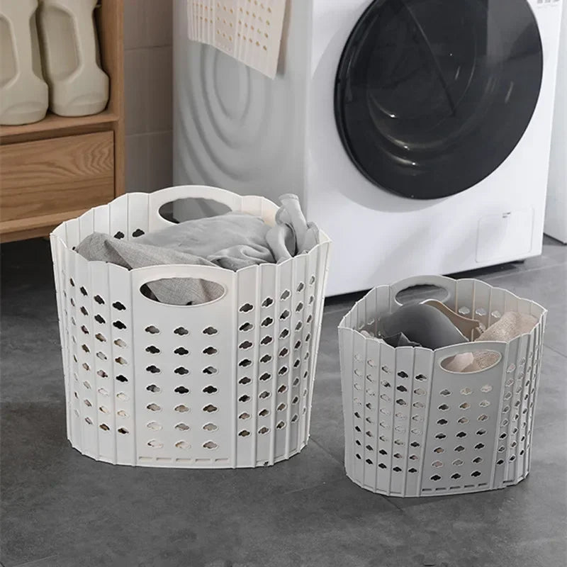 panier pliable pour rangement vêtements et jouets - vue 4 sur 8