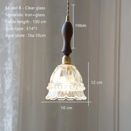 lustre minimaliste moderne en verre pour éclairage intérieur