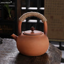 Théière céramique brut style kung fu artisanale résistante
