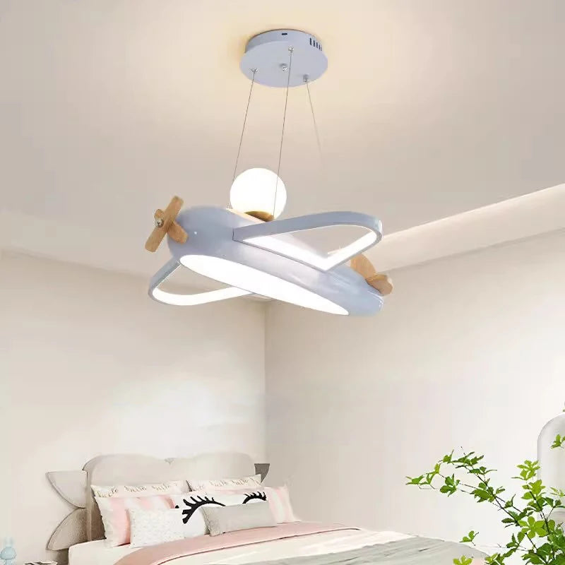 lustre moderne pour chambre d'enfant style romantique et élégant - vue 4 sur 8