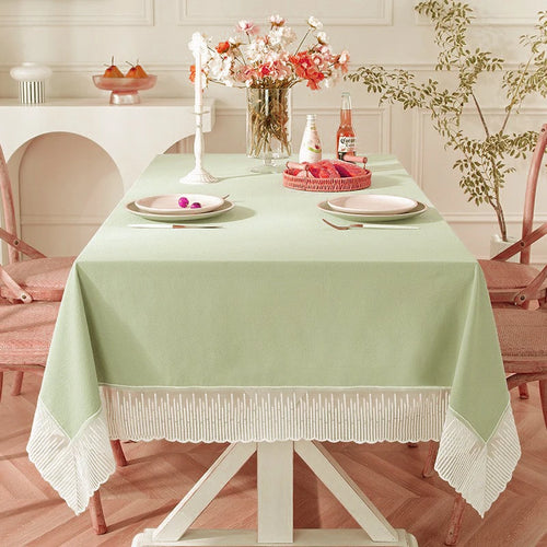 Nappe dentelle style français motif pluie de météores