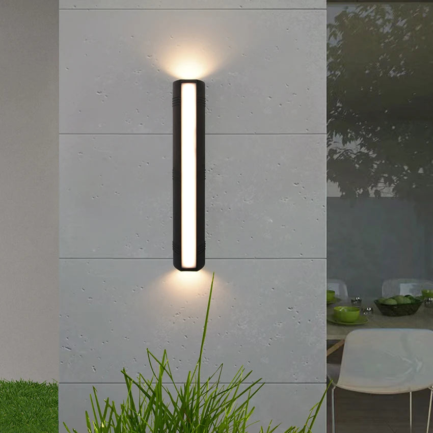 Applique murale longue en aluminium intérieur 24 W 37 CM à LED - vue 2 sur 6