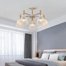 Salon scandinave plafond suspension chambre plafonnier restaurant suspension E27 en bois suspension hôtel