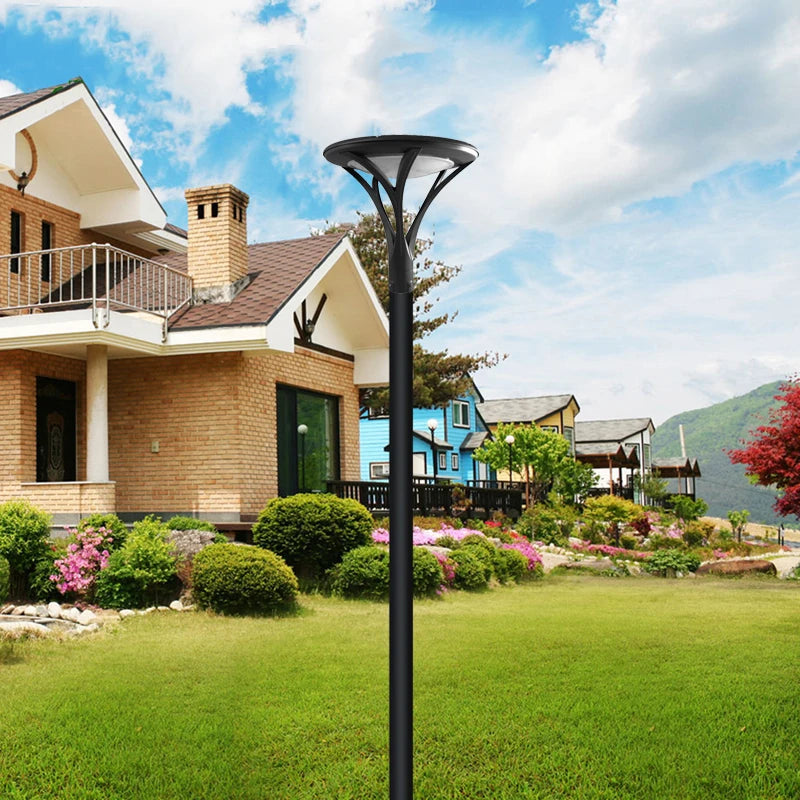 lampadaire moderne à éclairage led pour jardin
