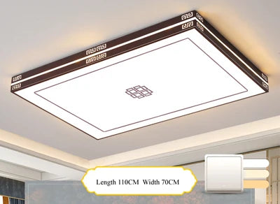 lustre rectangulaire à led pour éclairage intérieur moderne - vue 14 sur 14