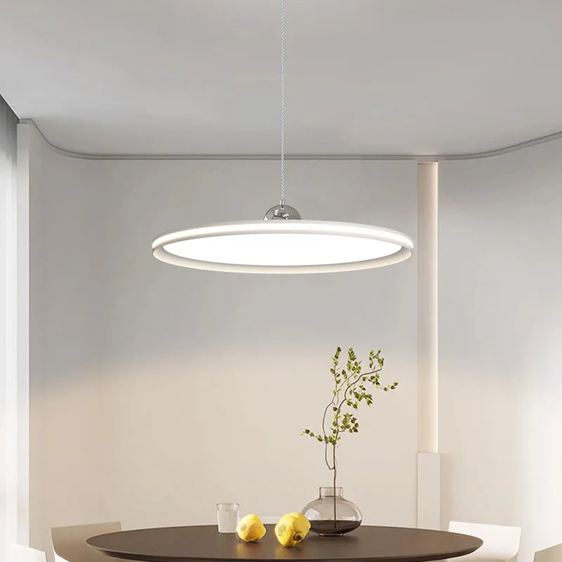 Suspension led nordique soucoupe volante