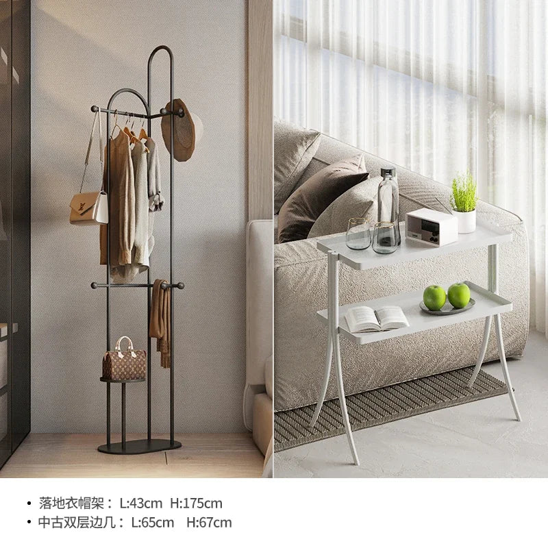 etagère industrielle pour vêtements chapeaux et chaussures peu encombrante - vue 26 sur 27