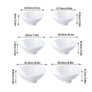bol ramen melamine epais resistant style japonais cuisine