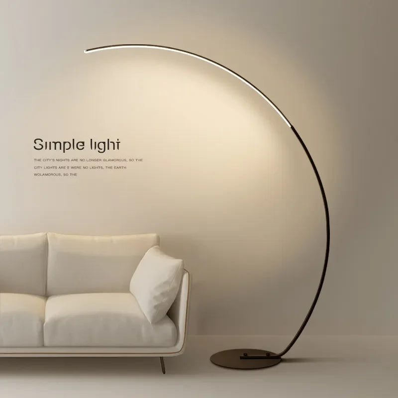 Lampadaire LED moderne minimaliste - vue 4 sur 8