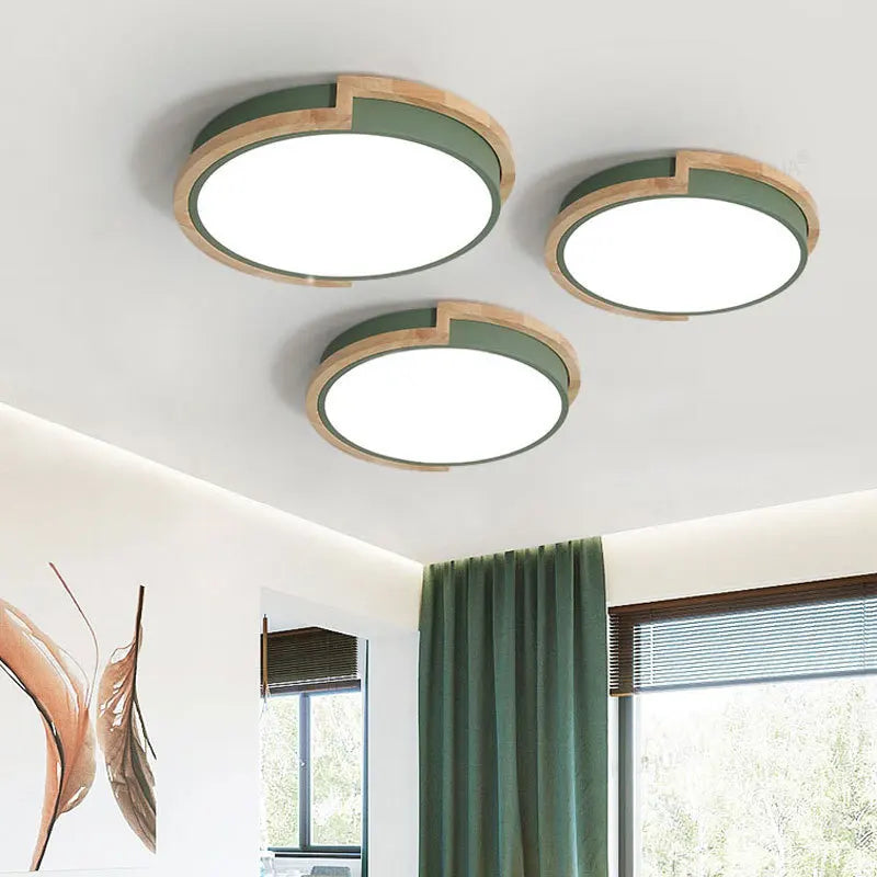 Plafond moderne à LEDs lumière Macaron pour chambre salon salle à manger allée décor à la maison - vue 4 sur 24