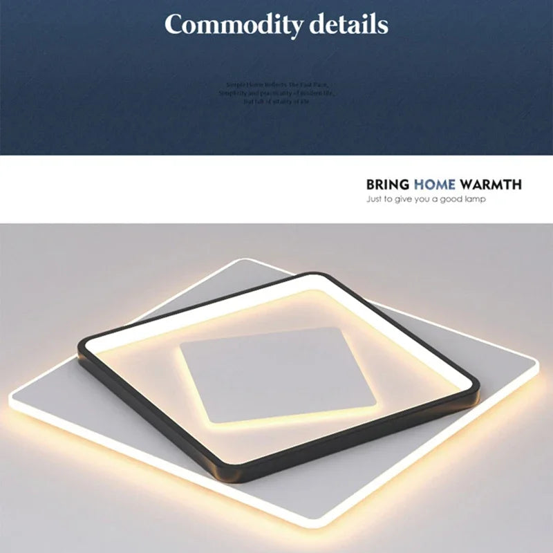 plafonnier led design pour décoration intérieure moderne - vue 9 sur 8