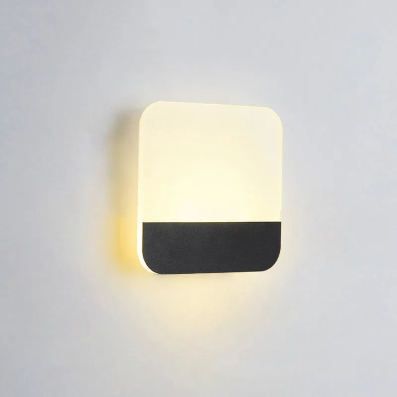 applique murale led simple pour un éclairage d'intérieur décoratif