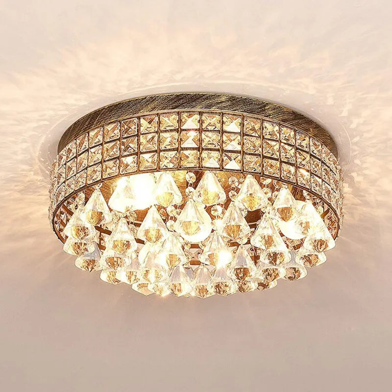plafonnier en cristal design moderne pour intérieur élégant - vue 2 sur 8