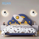 applique murale créative panda astronaute pour chambre d'enfants