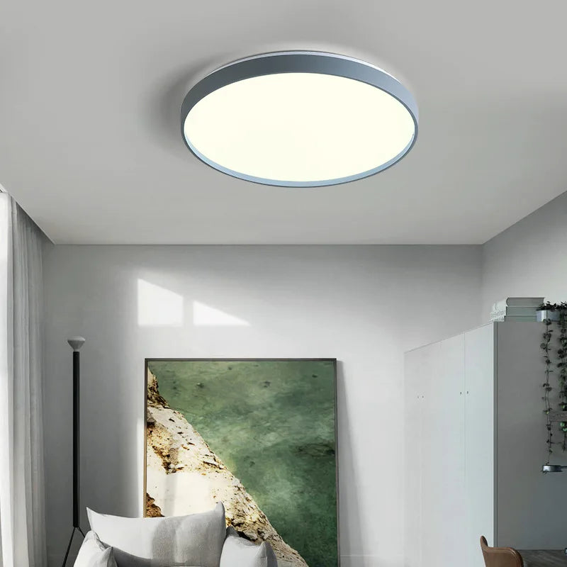plafonnier moderne minimaliste pour décoration intérieure élégante
