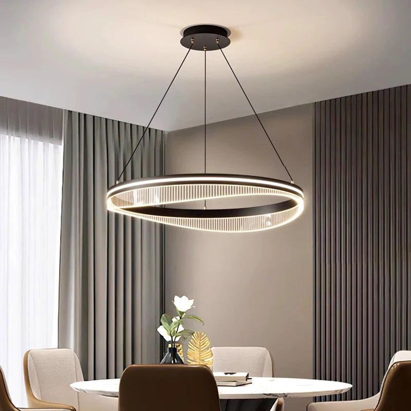 Suspension led plafonnier éclairage intérieur