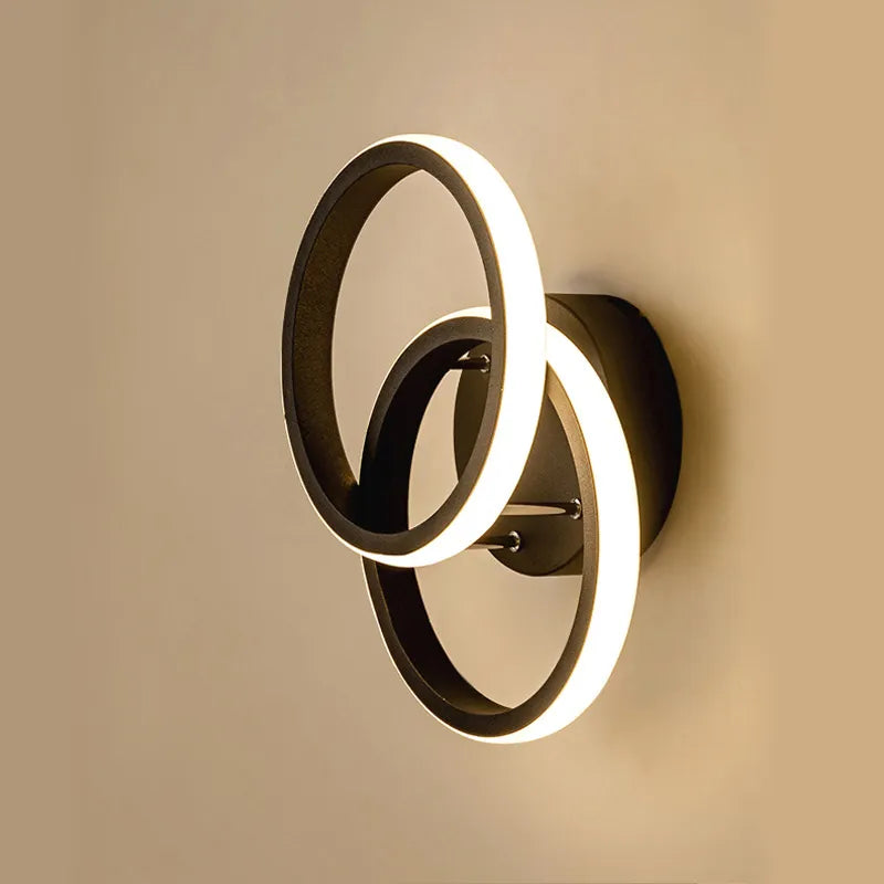applique murale lumière entrée moderne balcon