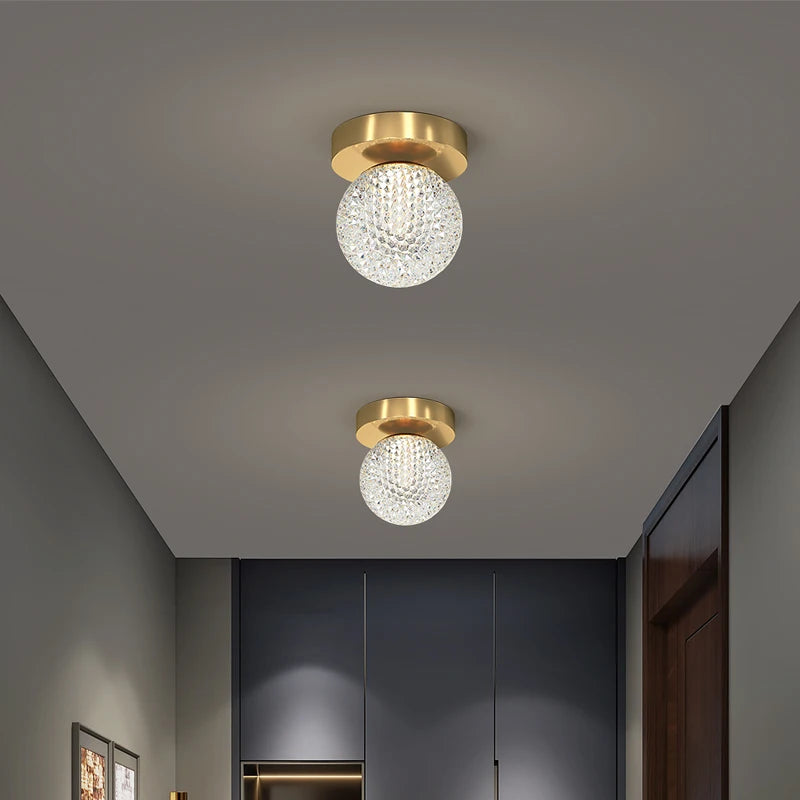 plafonnier led nordique pour éclairage et décoration intérieure - vue 4 sur 16