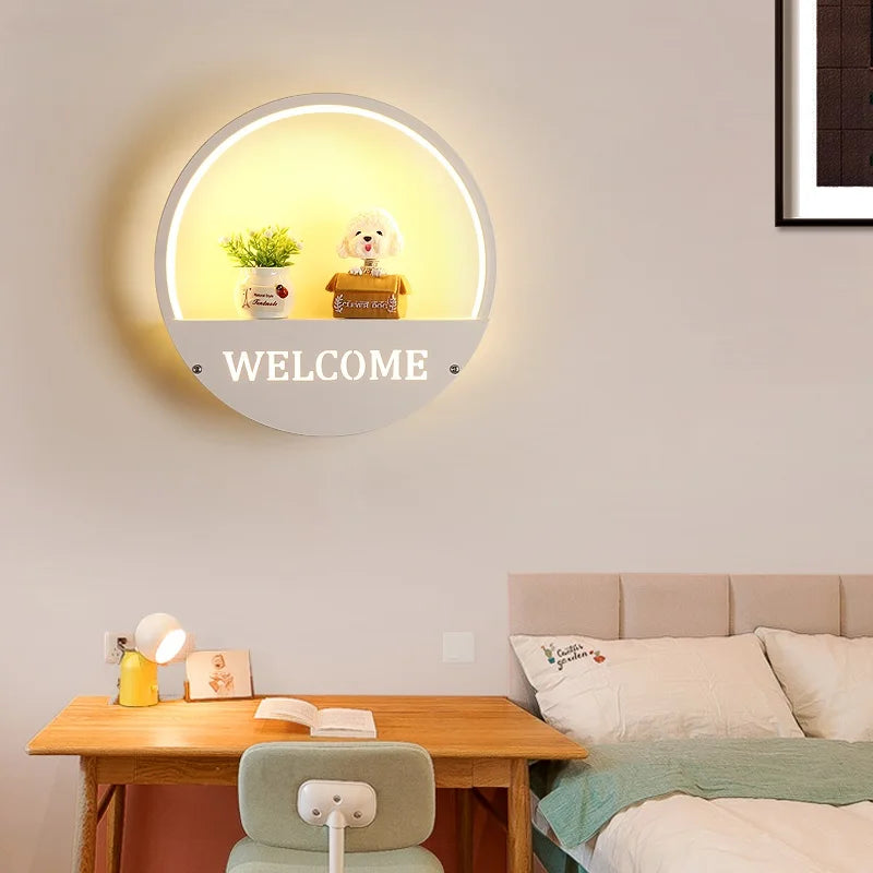 applique murale led pour une ambiance créative et chaleureuse - vue 6 sur 12