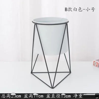 support de plante moderne en fer pour décoration intérieure et extérieure - vue 17 sur 18