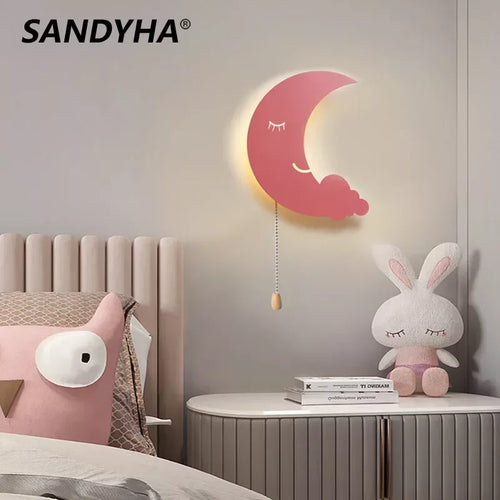 Lampe Murale de lune Rechargeable Mobile moderne pour Wandleuchte Applique Murale Wandlamp Kinkiet lumières